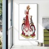 Dress Lady Bike - Full Round Diamond Painting