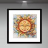 Sun - Full Round Diamond Painting