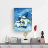 Two Snowman - Full Round Diamond Painting