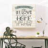 I Love Home - Full Round Diamond Painting