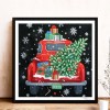 Snowflake Car-Full Round Diamond Painting