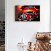 Retro Car - Full Round Diamond Painting