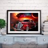 Retro Car - Full Round Diamond Painting