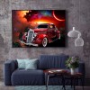 Retro Car - Full Round Diamond Painting