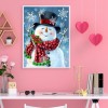 Snowman - Full Round Diamond Painting