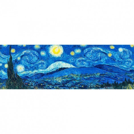 Starry Sky - Full Round Diamond Painting(80x30cm)