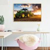 Tractor  - Full Square Diamond Painting(40x50cm)