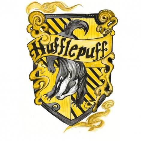 Hufflepuff - Full Round Diamond Painting