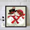 Snowman - Full Round Diamond Painting(30*30cm)