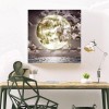 Moon - Full Round Diamond Painting