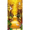 Autumn Path -Full Round Diamond Painting(85*45cm)