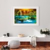 Forest Swan Lake - Full Round Diamond Painting