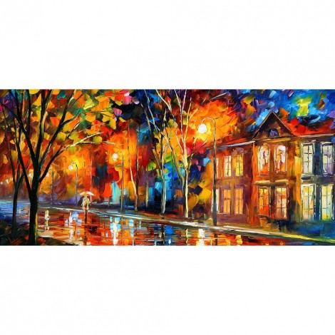 Street - Full Round Diamond Painting(80*40cm)