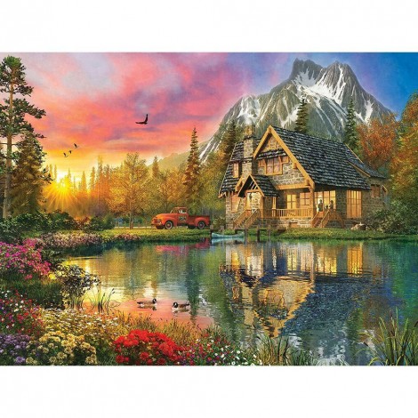 Dream House - Full Round Diamond Painting