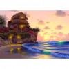 Sunset Seaside - Full Round Diamond Painting