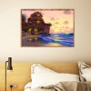 Sunset Seaside - Full Round Diamond Painting