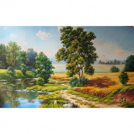 Landscape  - Full Round Diamond Painting