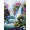 Waterfall - Full Square Diamond Painting(40*50cm)