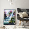 Waterfall - Full Square Diamond Painting(40*50cm)