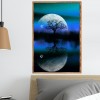 Moon - Full Square Diamond Painting