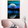 Moon - Full Square Diamond Painting