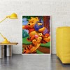 Honey Bear Tiger-Full Round Diamond Painting