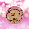 DIY Diamond Painting Light Cartoon Pig Full Drill Cross Stitch Embroidery Decor