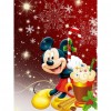 Mickey Mouse Christmas- Full Round Diamond Painting