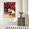 Mickey Mouse Christmas- Full Round Diamond Painting