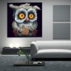 Cute Owl - Partial Round Diamond Painting(30*30cm)