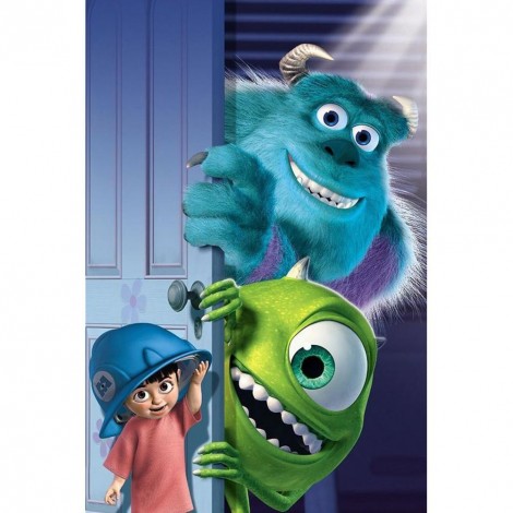 Monsters Inc - Full Round Diamond Painting