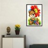 Cartoon Bear - Full Round Diamond Painting