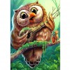 Owl - Full Round Diamond Painting