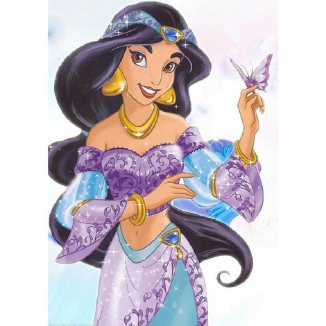 Jasmine  - Full Round Diamond Painting