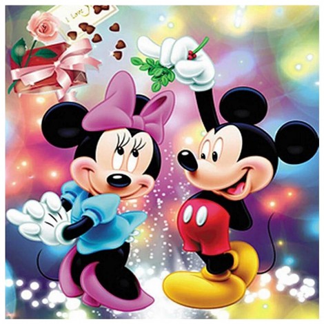 Mickey Mouse - Full Round Diamond Painting