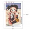 Betty Boop - Full Round Diamond Painting