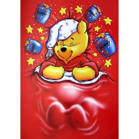 Winnie The Pooh - Full Round Diamond Painting