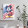 Mickey Mouse - Full Round Diamond Painting