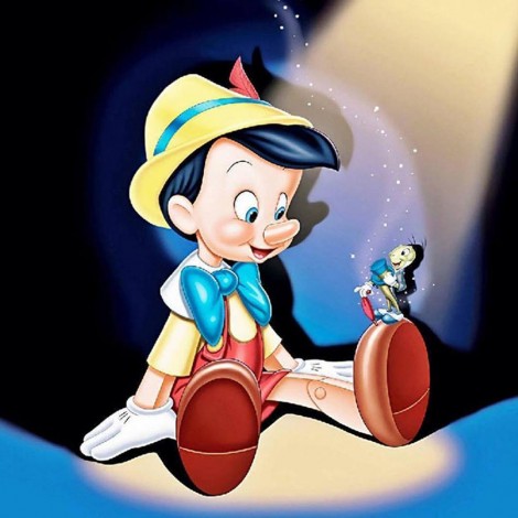 Pinocchio - Full Round Diamond Painting(30*30cm)