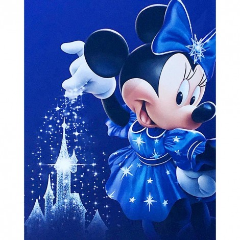 Minnie Mouse - Full Round Diamond Painting