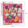 Mickey Mouse - Full Round Diamond Painting(30*30cm)