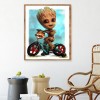 Groot - Full Square Diamond Painting