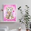 Little Tiger-Full Round Diamond Painting