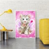 Little Tiger-Full Round Diamond Painting