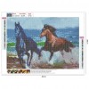 Horses - Full Round Diamond Painting