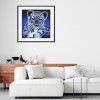 Luminous Little Tiger- Full Round Diamond Painting