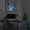 Luminous Little Tiger- Full Round Diamond Painting