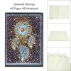 DIY Dream Catcher Special Shaped Diamond Painting 60 Sheets A5 Notebook