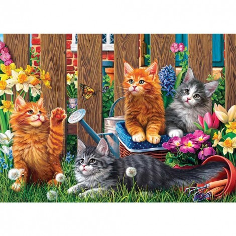 Cat - Full Square Diamond Painting