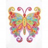 DIY Diamond Painting Stickers Butterfly Cross Stitch Wall Switch Decals